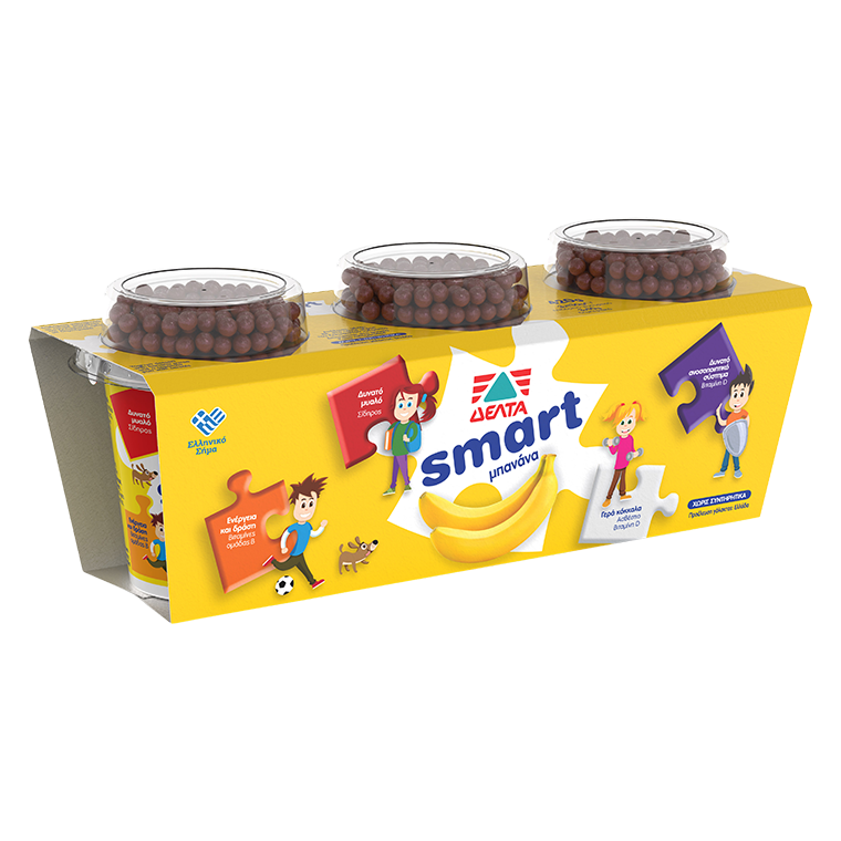 DELΤΑ SMART Banane 3x140g